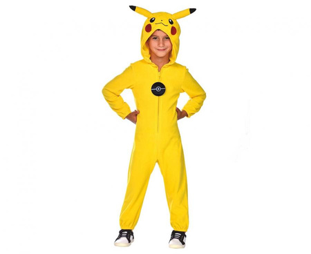 #STDZ Kostium dla dzieci Pokemon Pikachu Suit Boy 8 - 10 lat