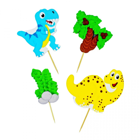 Figurki na tort DINOZAURY 2D WZ. I Slado