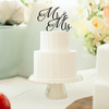 Topper na tort ślubny weselny Mr&Mrs WZ.III
