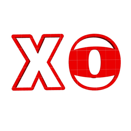 Foremka do tworzenia dekoracji XO WZ.I KicCake