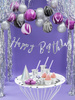 Balony Strong 27cm, Metallic Corn. Blue (1 op. / 100 szt.)