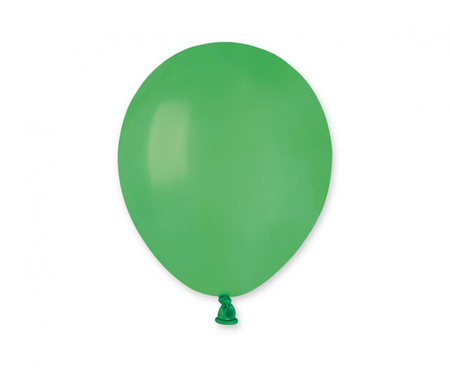 #BL Balony A50 pastel 5" - zielone 12/ 100 szt.