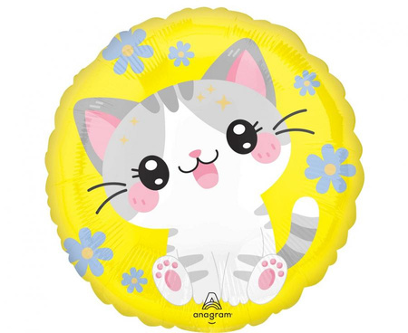 #BFK Balon foliowy Standard HX Kawaii Kitty