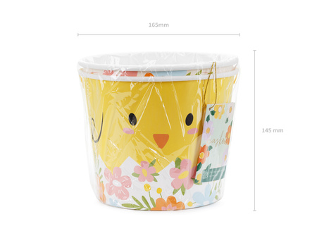 Kubeczki Happy B'day!, granatowy, 220ml (1 op. / 6 szt.)