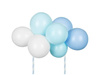 Balonowy topper na tort NIEBIESKI 29 cm PartyDeco