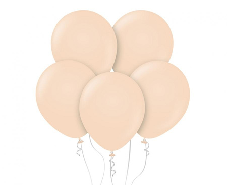 #BL Balony Beauty&Charm, pastelowe cieliste 12"/ 10 szt.