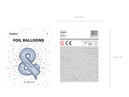 Balony neonowe 25cm, mix (1 op. / 5 szt.)