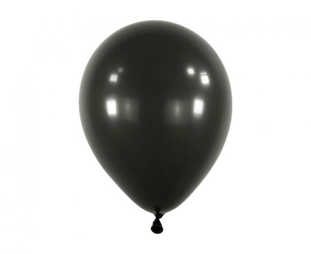 #BL Balon 11" RND Fashion Jet Black, 50 szt.