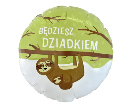 #BFK Balon foliowy Będziesz Dziadkiem, 18" KK