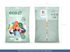 Balony Eco 26cm pastelowe, błękit (1 op. / 100 szt.)