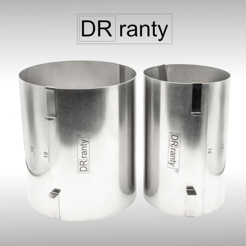 Regulowany rant wysoki 22 cm – spinki stabilizujące w zestawie