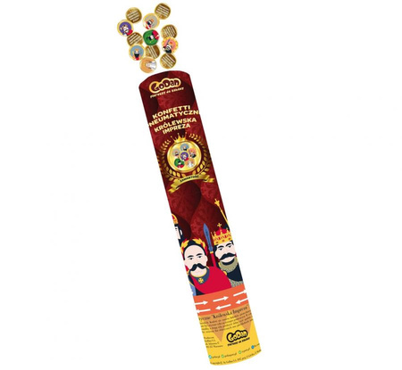 #KP30 Konfetti pneumatyczne "Królewska Impreza"/ 30 cm KK
