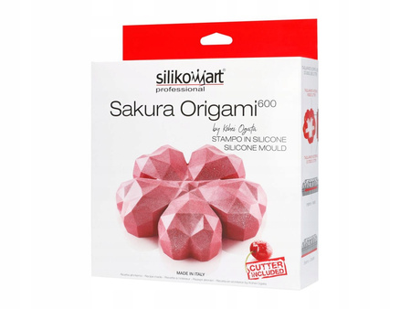 Forma silikonowa SAKURA ORIGAMI śr.170 mm wys.30 mm Silikomart
