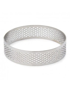 Perforowany okrągły pierścień do wypieków 8cm - Patisse