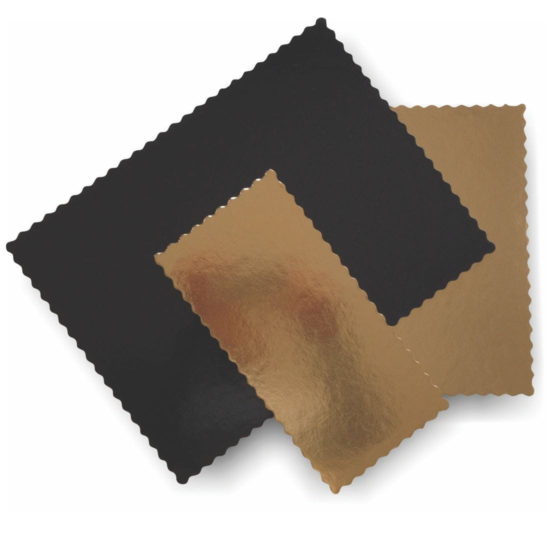 Podkład pod tort prostokątny złoty 36x46 cm – dopasowanie do dużych tortów