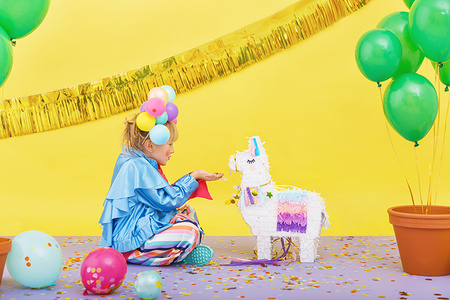 Balon foliowy Renifer, 50x62cm, mix