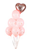 Stojący balon foliowy liczba ''18'', 84 cm, czarny