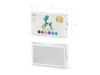 Balony Rainbow 23cm metalizowane, srebrny (1 op. / 100 szt.)
