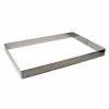 Rant cukierniczy prostokątny 59 x 39 cm stal nierdzewna DE BUYER