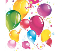 #ZSE Serwetki papierowe Party Balloons, 33 x 33 cm, 20 szt.