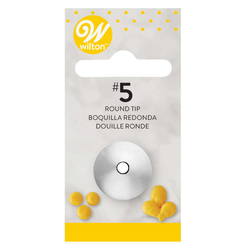 Okrągła tylka cukiernicza Wilton nr 5 w opakowaniu