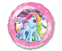 #BFK Balon foliowy 18" FX - Pony (okrągły), niepakowany