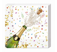 #ZSE Serwetki papierowe SPARKLING CELEBRATION, rozm. 33 x 33 cm, 20 szt.