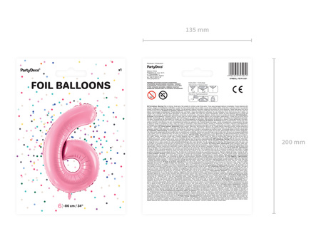 Balony 30cm, Piraci, Pastel Black (1 op. / 6 szt.)