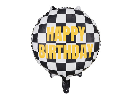 Balonowy topper na tort Autko, mix, 29 cm