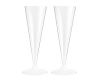 #ZI Zestaw Kieliszki do szampana 120 ml/ 10 szt.