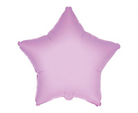 #BFK Balon foliowy 18" FX - Gwiazda (różowa delikatna), pakowany