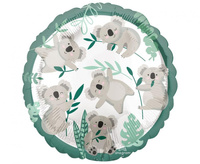 #BFK Balon foliowy 18 cali Koala, zapakowany