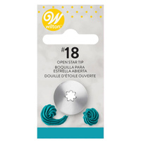 Tylka cukiernicza otwarta gwiazda 18 Wilton