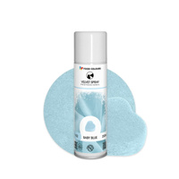 Zamsz dekoracyjny BABY BLUE NIEBIESKI 250 ml Food Colours