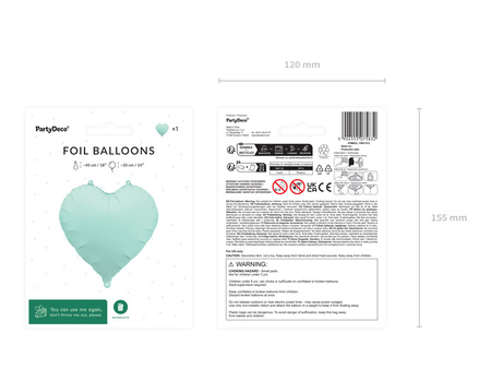 Balon foliowy Gwiazda 3D, 70cm, fiolet