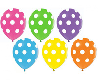 #BL Balony Beauty&Charm, Grochy, pastel mix 12"/ 50 szt.
