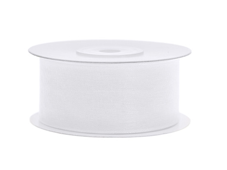 Tasiemka satynowa, bordo, 50mm/25m