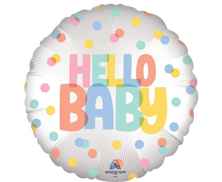 #BFK Balon foliowy Standard Satin XL  Satin Modern Baby