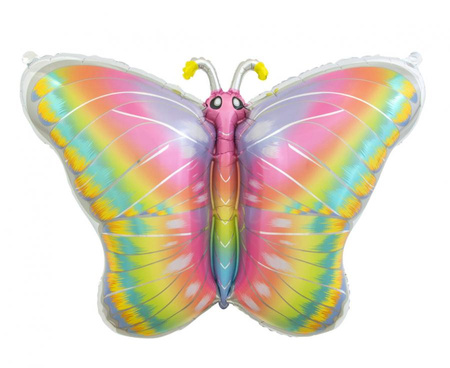 #BFK Balon foliowy Pastelowy Motyl, 64x53 cm AA