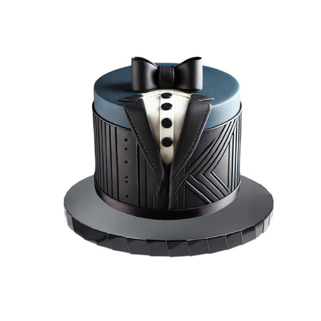 Podkład pod tort styrodur śr. 32,5 CZARNY PREMIUM