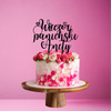 Topper na tort PERSONALIZOWANY WIECZÓR PANIEŃSKI WZ.I