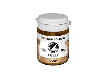 Tiul jadalny w proszku ZŁOTY 20g Food Colours