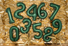 Kurtyna Party, srebrny, 100x200cm