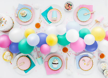 Balony Eco 30cm pastelowe, czerwony (1 op. / 10 szt.)