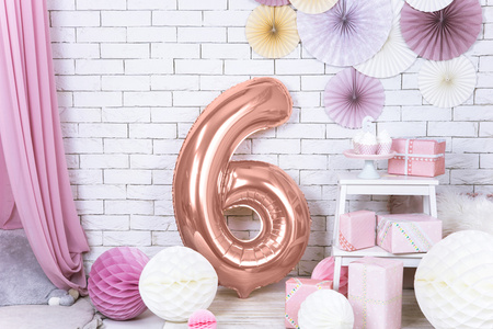 Tuba z serpentynami, srebrny, 60cm