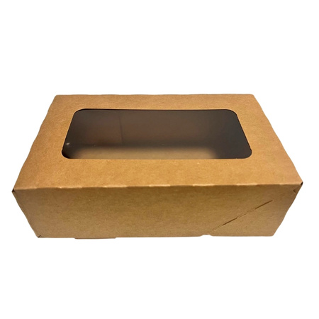 Pudełko na ciasto 21x12,5x7 cm KRAFT