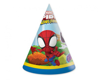 #STAI Czapeczki papierowe Spidey & His Amazing Friends, 6 szt.