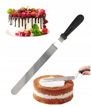 Szpatuła kątowa do ciasta kremu 32 cm