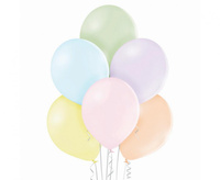 #BL Balony D1 Pastel Macaron Assorted 50 szt.