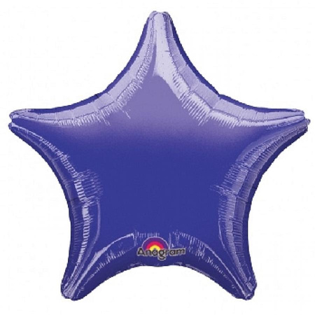 #BFK Balon foliowy 19" STR - "MTL Purple"